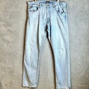 Polo Ralph Lauren Jeans Mens 38x32 Sullivan Slim Light Wash Tag size 36x32